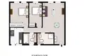 2 bedroom apartment 77 m² in London, United Kingdom