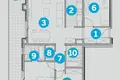 3 bedroom apartment 110 m² City of Zagreb, Croatia