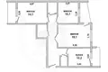 Квартира 3 комнаты 79 м² Мухавецкий сельский Совет, Беларусь