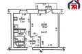 Apartamento 1 habitación 33 m² Maladetchna, Belarús