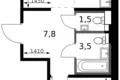 Apartamento 2 habitaciones 50 m² Leninsky District, Rusia