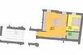 1 bedroom apartment 46 m² Riga, Latvia