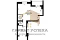 Квартира 2 комнаты 68 м² Мухавецкий сельский Совет, Беларусь