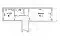 Wohnung 1 zimmer 28 m² Brest, Belarus