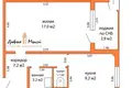 Apartamento 1 habitación 38 m² Minsk, Belarús