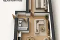 2 room apartment 48 m² Šiauliai, Lithuania