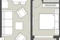 Apartamento 1 habitación  Montenegro, Montenegro