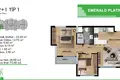 Квартира 3 комнаты 75 м² Мезитли, Турция