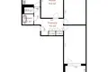 Квартира 3 комнаты 65 м² Минск, Беларусь