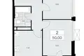 Квартира 2 комнаты 50 м² район Коммунарка, Россия