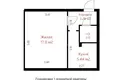Квартира 1 комната 28 м² Минск, Беларусь