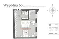 1 room apartment 38 m² Warsaw, Poland