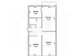 3 room apartment 61 m² Muchaviecki sielski Saviet, Belarus