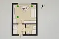 Appartement 1 chambre 20 m² Varsovie, Pologne