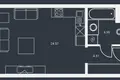 Mieszkanie 1 pokój 33 m² Ryga, Łotwa
