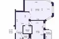 1 room apartment 52 m² Minsk, Belarus