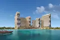 Wohnkomplex New waterfront residence Seacrest with a swimming pool, a private beach and a wellness center, Dubai Maritime City, Dubai, UAE