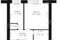 1 room apartment 36 m² Brest, Belarus
