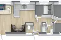 Maison 40 m² Kretinga, Lituanie