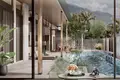 Complejo residencial New complex of villas with swimming pools and green areas close to bang Tao Beach, Phuket, Thailand