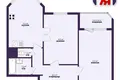 Wohnung 2 zimmer 62 m² Minsk, Belarus
