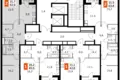 Appartement 2 chambres 63 m² Moscou, Russie