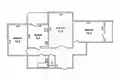 3 room apartment 70 m² Muchaviecki sielski Saviet, Belarus
