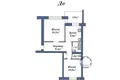 2 room apartment 52 m² Baranavichy, Belarus