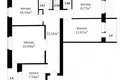 Квартира 4 комнаты 75 м² Минск, Беларусь
