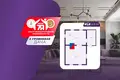 Casa 62 m² Rubiazevicki sielski Saviet, Belarús