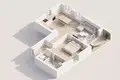 Apartamento 2 habitaciones  Mrcevac, Montenegro