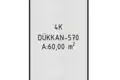 Apartment 60 m² Aksu, Turkey