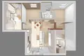 Apartamento 4 habitaciones 69 m² Poznan, Polonia