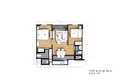 Apartamento 3 habitaciones 52 m² Pattaya City, Tailandia