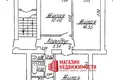 3 room apartment 67 m² Viercialiski, Belarus