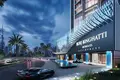Complexe résidentiel Burj Binghatti Jacob Residences — luxury high-rise residence with a swimming pool and a spa center near a yacht club in Business Bay, Dubai