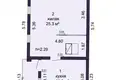 House 37 m² Hajnienski sielski Saviet, Belarus