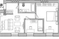 Appartement 3 chambres 55 m² Riga, Lettonie