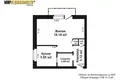 Apartamento 1 habitación 31 m² Minsk, Belarús