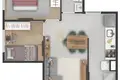 Estudio 1 habitación 34 m² Regiao Imediata de Bauru, Brasil