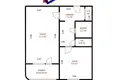 Appartement 1 chambre 39 m² Minsk, Bélarus