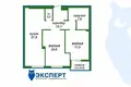 2 room apartment 89 m² Minsk, Belarus