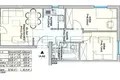 Квартира 2 комнаты 55 м² Lucko, Хорватия