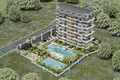 Attique 2 chambres 48 m² Tosmur, Turquie