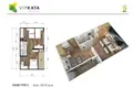 Квартира 1 комната 35 м² Карон, Таиланд