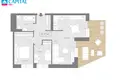 Mieszkanie 3 pokoi 58 m² Wilno, Litwa