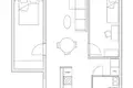 Квартира 3 комнаты 48 м² во Вроцлаве, Польша