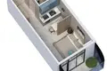 Квартира 1 комната 30 м² Батуми, Грузия