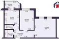 Квартира 2 комнаты 59 м² Лесной, Беларусь