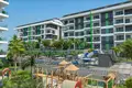 Kompleks mieszkalny New residence with swimming pools and a spa complex at 200 meters from the sea, Kargilak, Turkey
